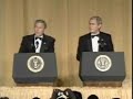 George Bush And Steve Bridges @ WHCA Dinner