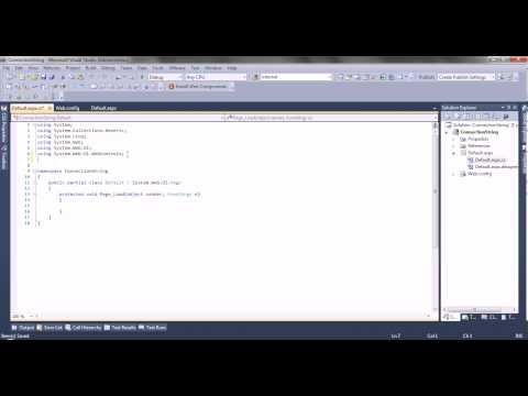 how to define sql connection string in web.config