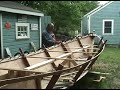Working on the Hull of the Boat Port Side