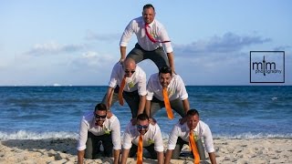 Private beach wedding at Grand Coral!!!