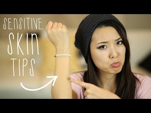 how to care sensitive skin