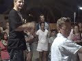 Magicain street act on Clearwater Beach
