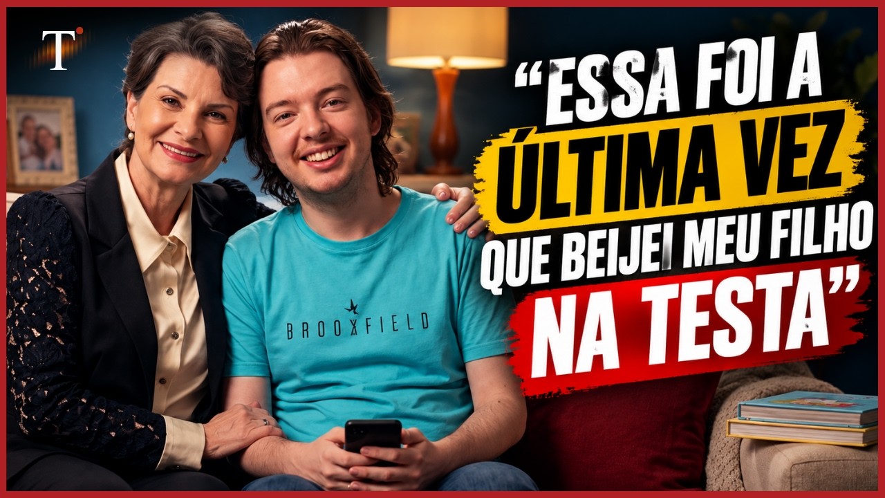"ESSA FOI A ÚLTIMA VEZ QUE EU BEIJEI MEU FILHO NA TESTA"