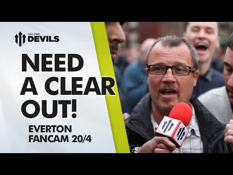 Need A Clear Out | Everton 2-0 Manchester United | FAN CAM
