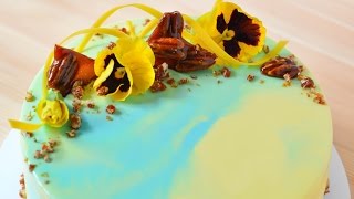 Зеркальная глазурь БЕЗ шоколада и сгущенки ☆ Mirror glaze without chocolate