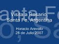 visita a rosario santa fe argentina