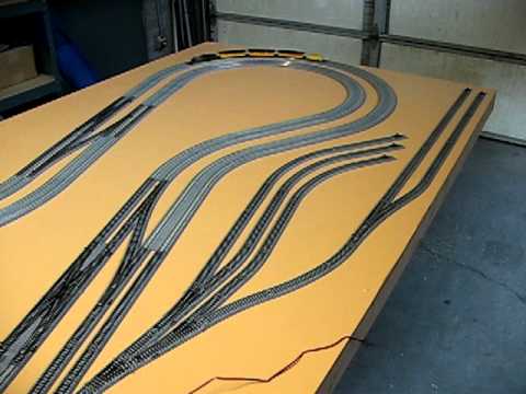 how to build n gauge train layout