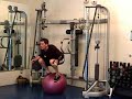 Weighted pulleys and balance ball Weighted pulleys and balance ball