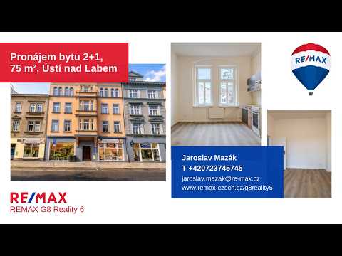 Video Pronájem bytu 2+1 v centru města