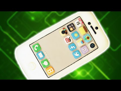 HOW TO MAKE AN IPHONE CAKE - NERDY NUMMIES - ZEBRA CAKE