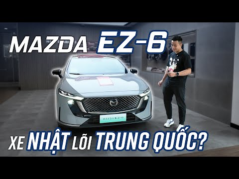 Mazda EZ-6 giá 600 triệu (quy đổi): có máy PHEV, về Việt Nam thay Mazda 6?