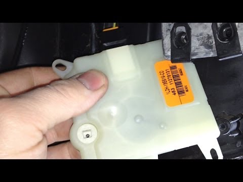 NO HEAT: 2002-2010 Ford Explorer Temp Blend Actuator Removal