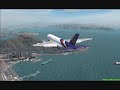 A380 Landing kai tak A380 Landing kai tak