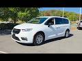 Used 2024 Bright White Clearcoat CHRYSLER TOURING L video 1