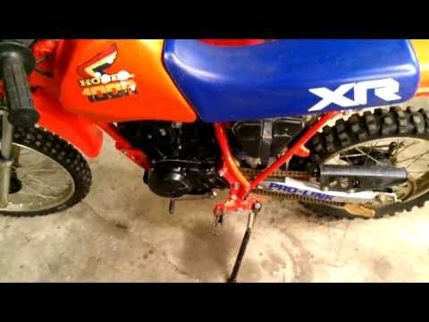 how to clean xr100 carburetor