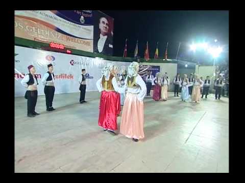 23. İnegöl Belediyesi Uluslararası Kültür Sanat Festivali Halk Dansları Gösterisi 