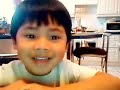 Click here to watch this video my 4 year old bro singing baby by justin bieber!