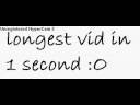 omg,longest video in only 1 second!