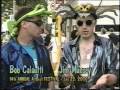 captain somerville and bob engage in some unique dancing with various people.