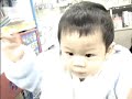walmart trip today. there was a singing machine on the wall and the baby moved to the music all happy and everything