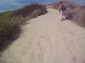 Hardlopen in de duinen en strand van Heemskerk.