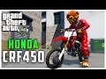2015 Honda CRF450  para GTA 5 vídeo 3