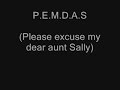 PEMDAS (order of operations.)