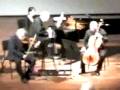 87 years old violinist Ivry Gitlis live in Mendelssohn Trio in D minor Op. 47 (4th mov.)