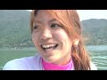 水着美女が挑戦！！夏だ！びわ湖だ！ウェイクボードだ！