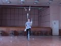 5 clubs on unicycle by Vova