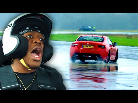 KSI slides on the Top Gear track | Star in a Reasonably Fast Car | Top Gear: Series 28
