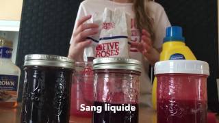 Faux sang : comment créer la substance
