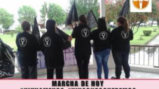 MARCHA DE HOY #NIUNAMENOS #VIVASNOSQUEREMOS