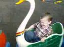 Ethan on his first fair ride