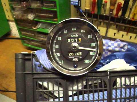 how to repair mgb speedometer