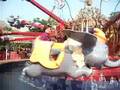 Nicole's 1st Dumbo Flying Elephant Ride 