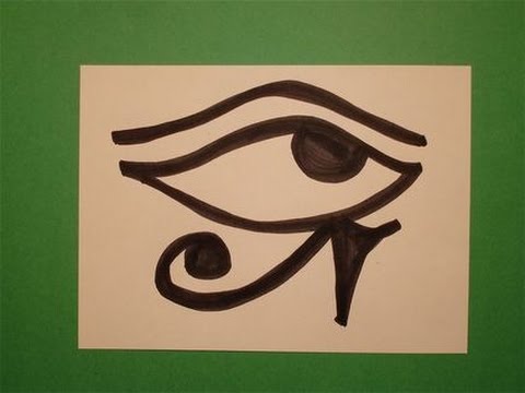 how to draw egyptian