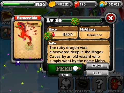 how to breed ruby dragon