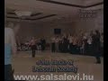 West coast swing dancers John Lindo and Deborah Szekely