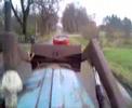 Driving a Fordson Ford Majoor Driving a Fordson Ford Majoor