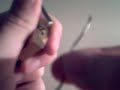 Abrir candado con clip y chapa de pilot (Lock Picking)
