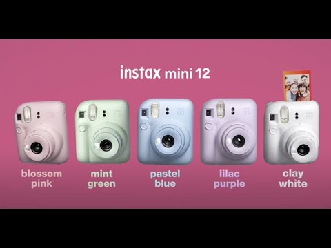 Instax Mini 12 Album - Mint Green