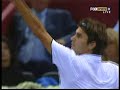 Madrid 08: QF Roger v Del Potro (Highlights Pt 1)