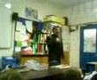 Mr Ageros singing La Marseillaise