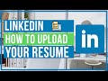 How To Add Your Resume On Linkedin
