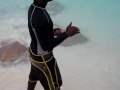 Maldives Feeding Ray Sting Banyan Tree 2009