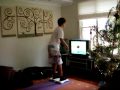Funny retard doing hulla hoop