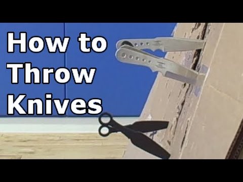how to properly throw a knife