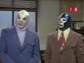 reparto: 
santo (1917-1984)... santo  
blue demon (1922-2000)...blue demon  
sasha montenegro... alicia robles  
jorge russek... prof. ruiz / dr. irving frankenstein  
ivonne govea... marta  
lina michel... berta      
ang�lica chain... lilia  
rub�n aguirre... dr. genaro molina  
jorge casanova... dr. mora  
carlos nieto... cmdte. gutierrez, jefe de polic�a  
c�sar valentino... c�sar valentino, luchador  
ray mendoza (1929-2003)... ray mendoza, luchador  
enrique llan�s... enrique llan�s, luchador  
el �ngel... el �ngel, luchador  
sonia aguilar   
carlos bravo y fern�ndez carl-hillos... reportero  
octavio menduet   
carlos su�rez... secuaz