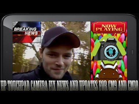 how to fix camera on hp touchpad